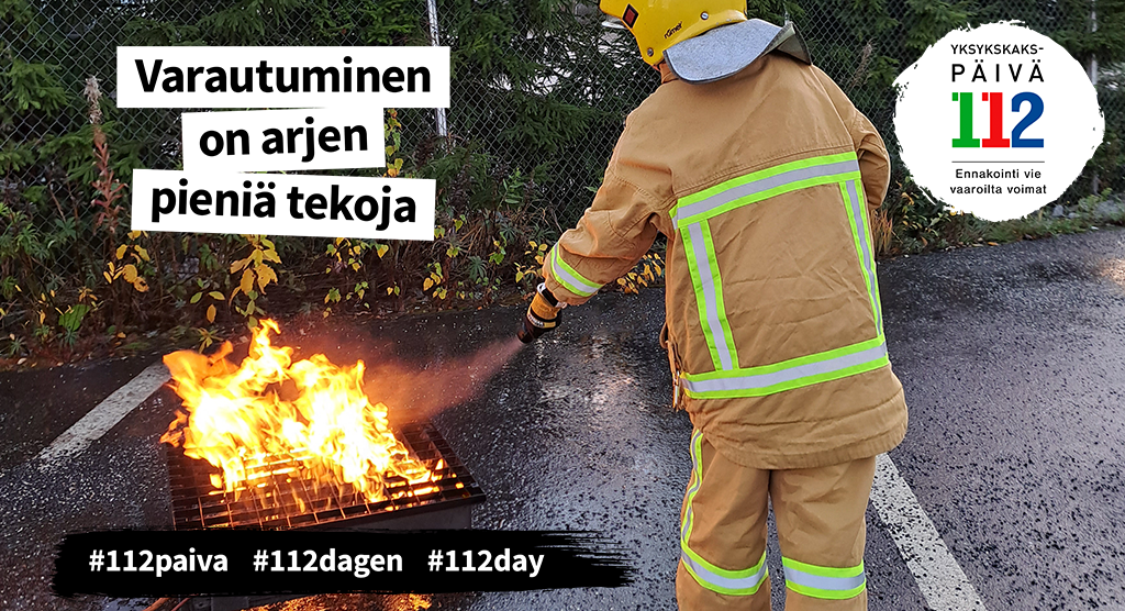 112-päivä ja hätänumeroviikko muistuttavat arjen turvallisuudesta